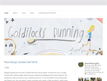 Tablet Screenshot of goldilocksrunning.com
